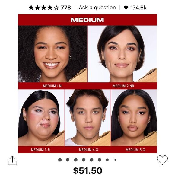 ONE/SIZE by Patrick Starrr
Turn Up The Base Versatile Powder Foundation - Picture 2 of 6